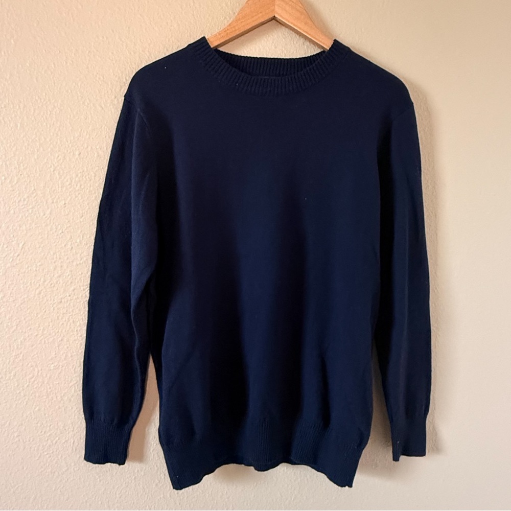 croft & barrow Men's Navy Crewneck Sweater L